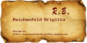 Reichenfeld Brigitta névjegykártya